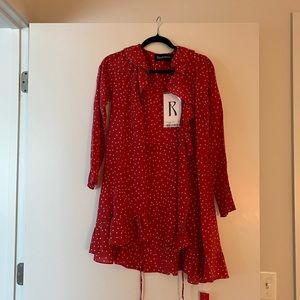 Realization Par Alexandra Dress in Red Star